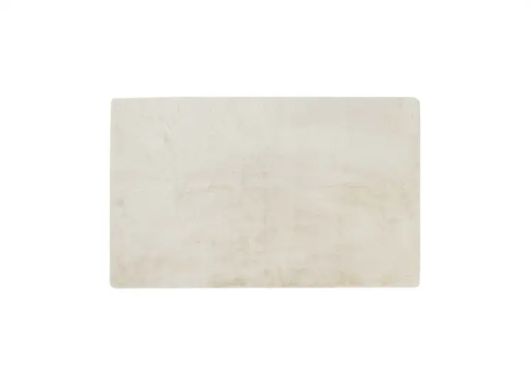3' X 5' Faux Fur Hand Knotted Area Rug