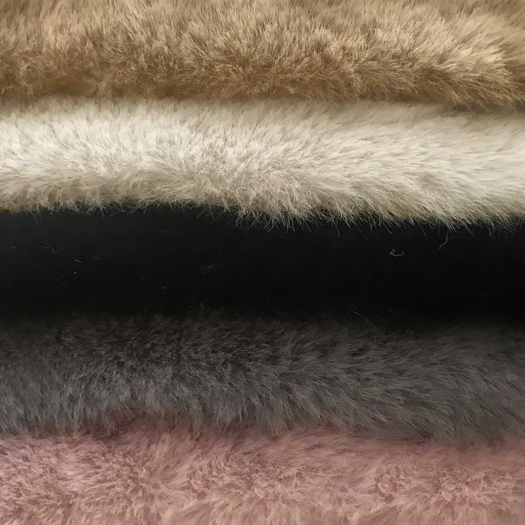3' X 5' Faux Fur Hand Knotted Area Rug