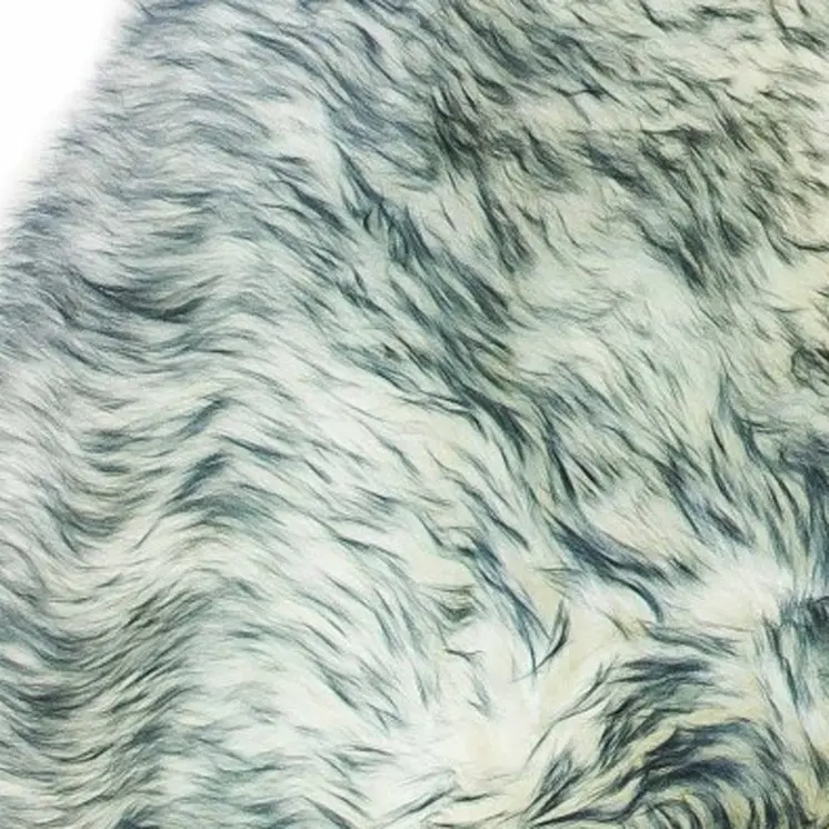 2' X 3' Gray Shag Area Rug