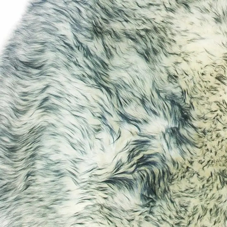 2' X 3' Gray Shag Area Rug
