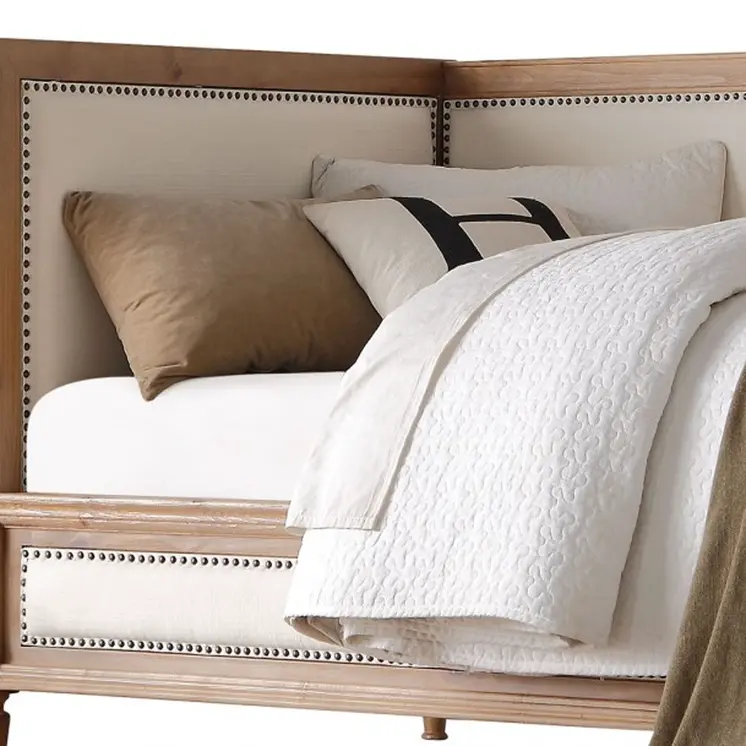 Cream Bed Frame