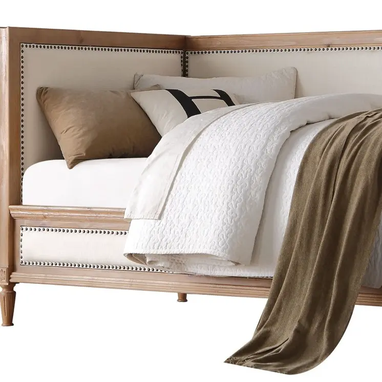 Cream Bed Frame