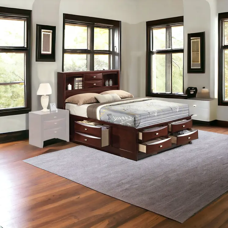 Espresso Bed Frame