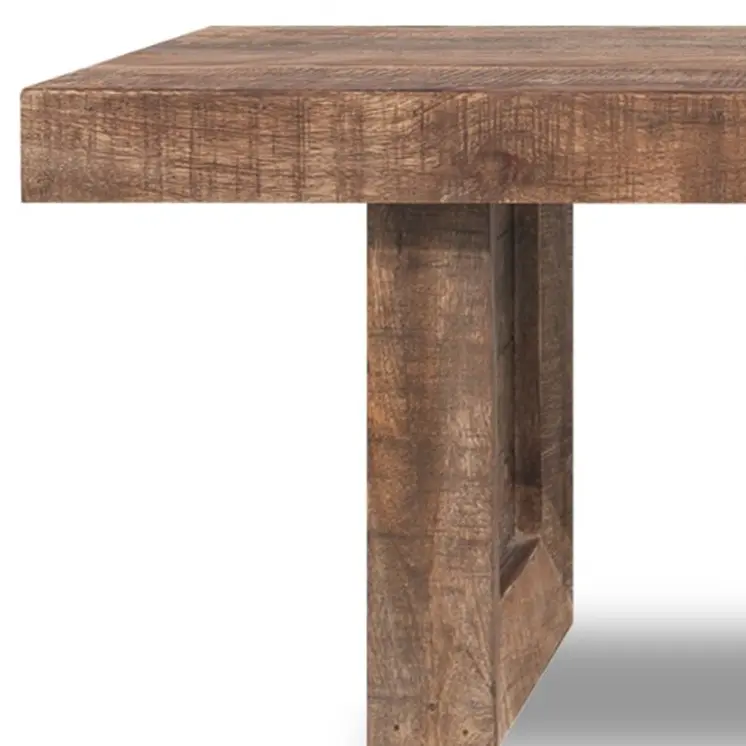 Solid Mango Wood Dining Bench