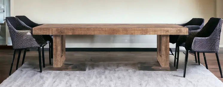 Solid Mango Wood Dining Bench