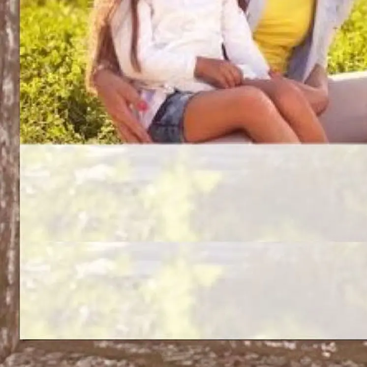 Gray Tabletop Picture Frame