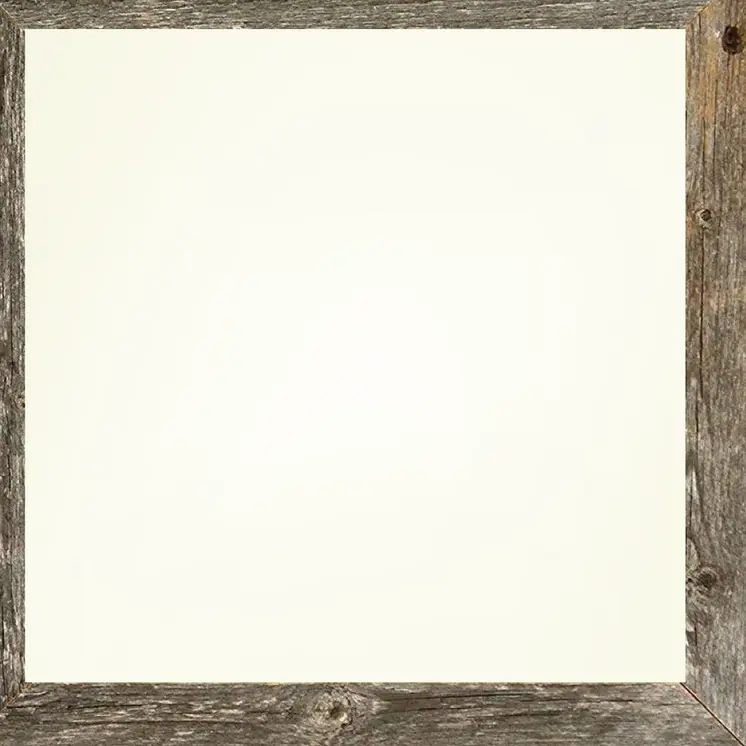 6" x 6" Gray Solid Wood Tabletop Picture Frame