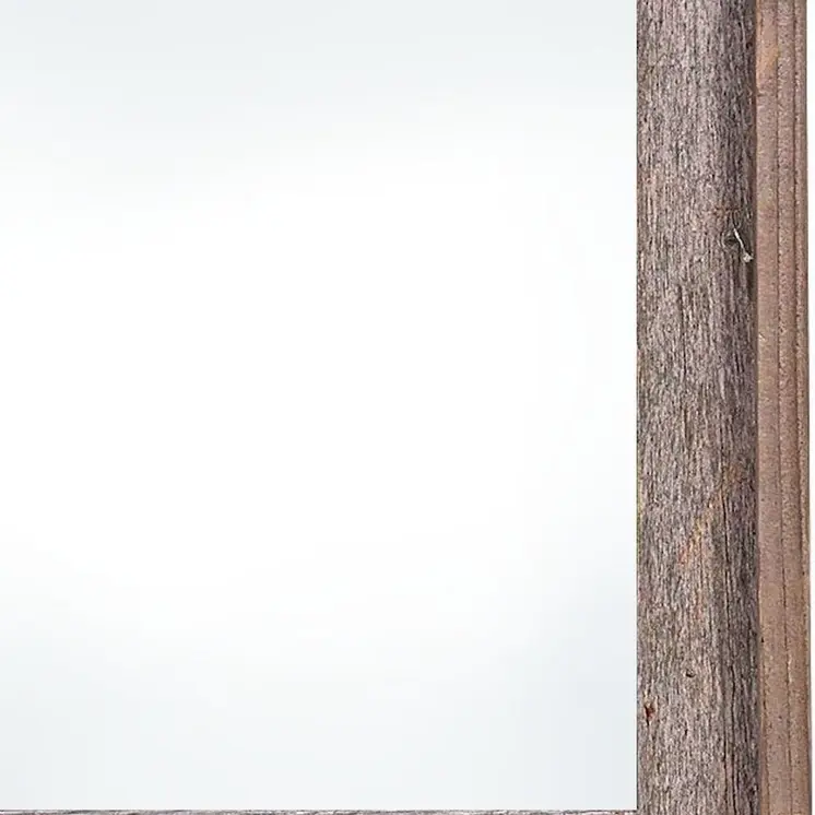 8.5" x 11" Gray Solid Wood Tabletop Picture Frame