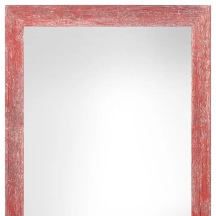 11" x 17" Red Solid Wood Hanging Picture Frame