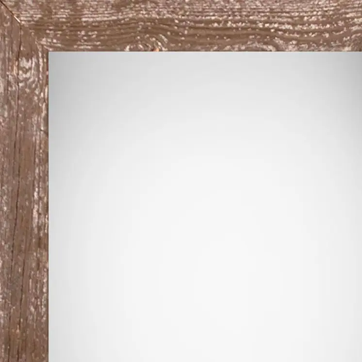 11" x 17" Espresso Solid Wood Hanging Picture Frame