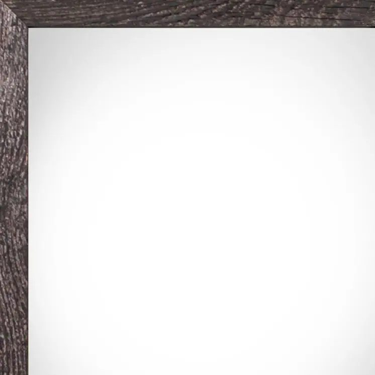 8" x 10" Black Solid Wood Tabletop Picture Frame