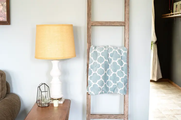 60" X 15" Gray Wood Hanging Dimensional Sculpture