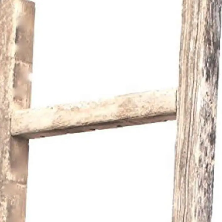 60" X 15" Gray Wood Hanging Dimensional Sculpture