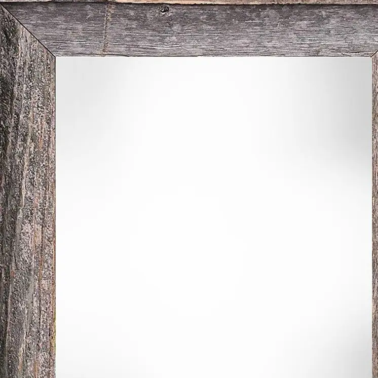 24" x 30" Gray Solid Wood Hanging Picture Frame