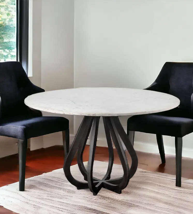 Pedestal Base Dining Table