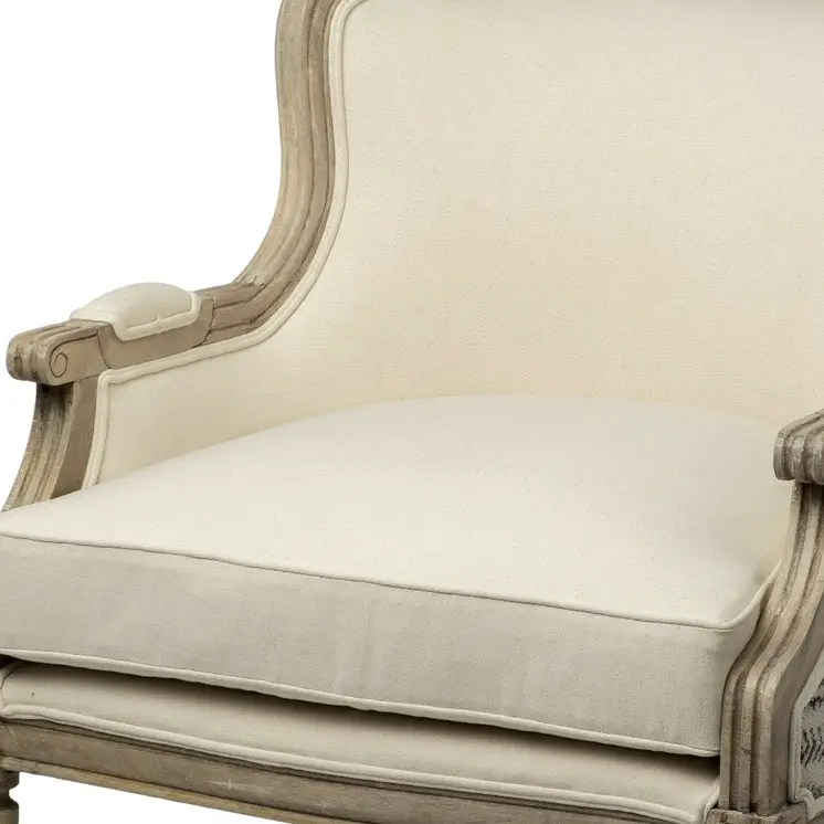 30" Black and Brown Leather Arm Chair