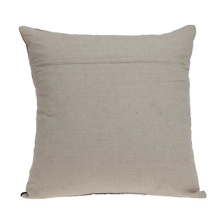 18" Black Velvet Throw Pillow