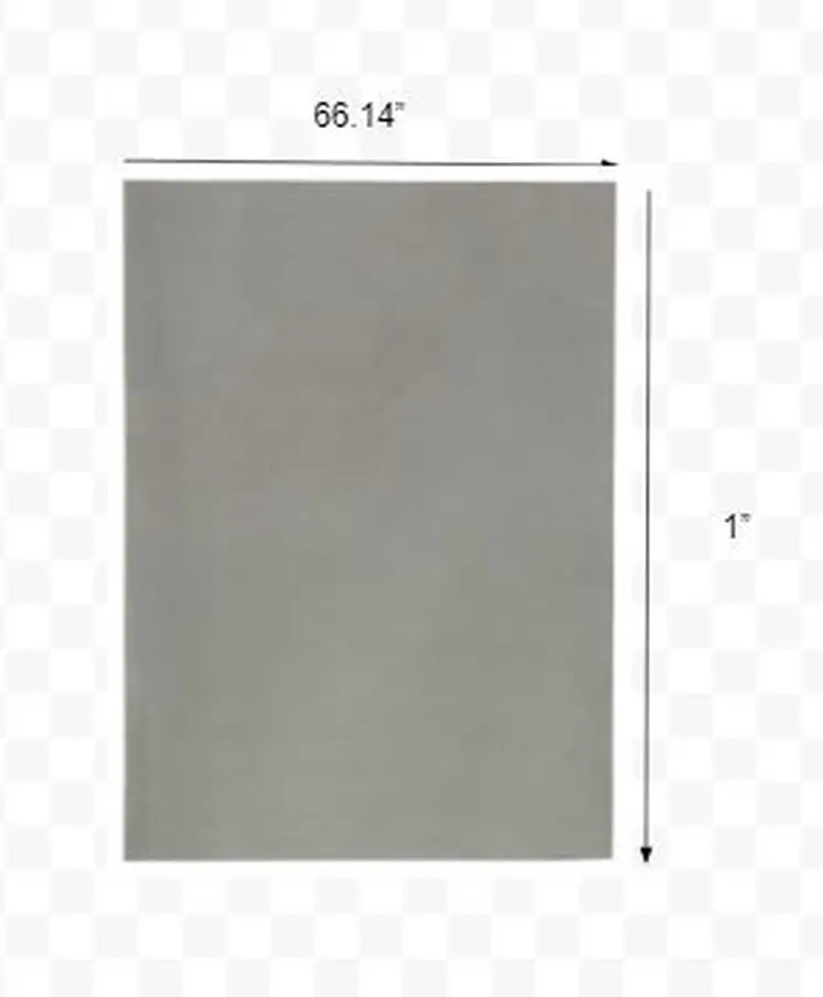 6" Round Grey Premier Rug Pad