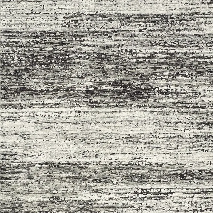 5' X 8' Ash And Slate Abstract Area Rug