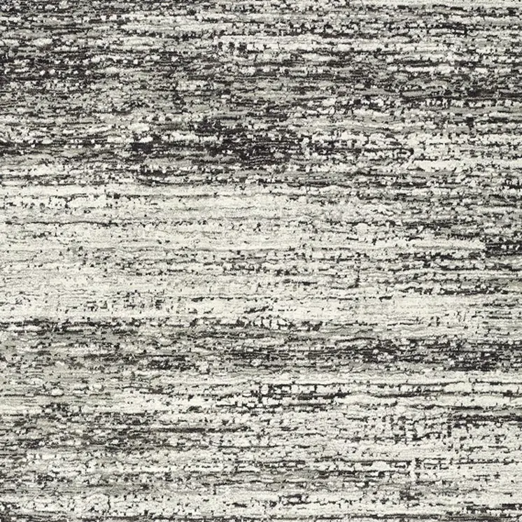 6' X 9' Ash And Slate Abstract Area Rug