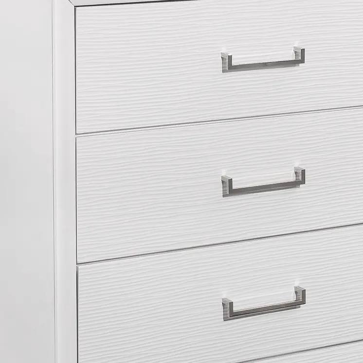 White Chest With 6 Drawers