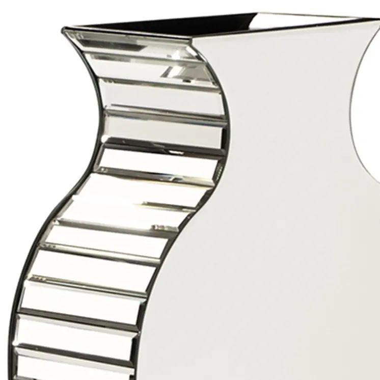 28" Clear Crystal Glass Table Vase
