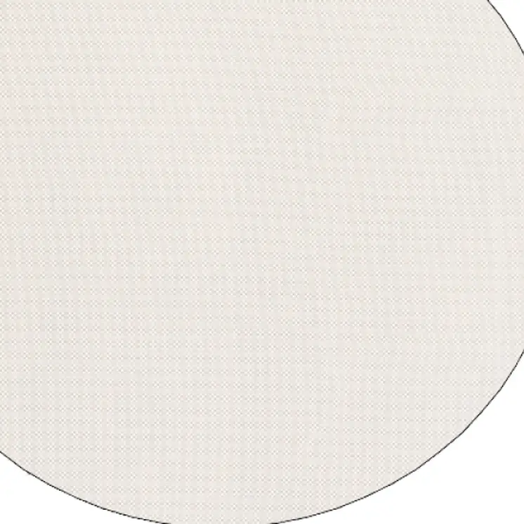 6' Round Beige Rug Pad