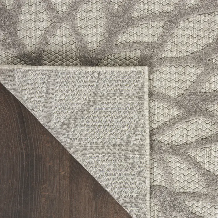 10' Gray Indoor Outdoor Area Rug