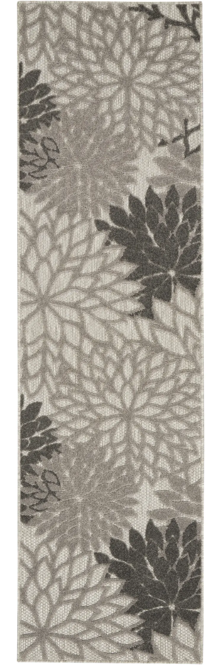 8' Gray Indoor Outdoor Area Rug