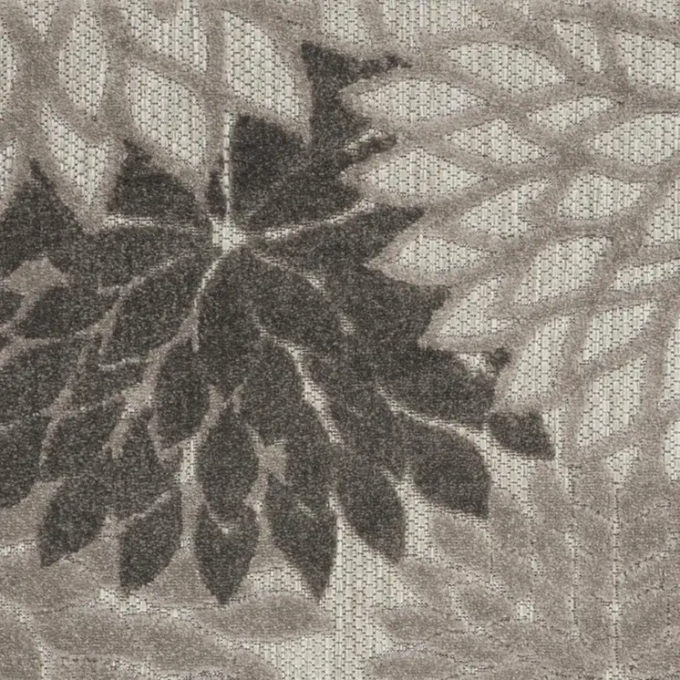 3' X 4' Gray Indoor Outdoor Area Rug