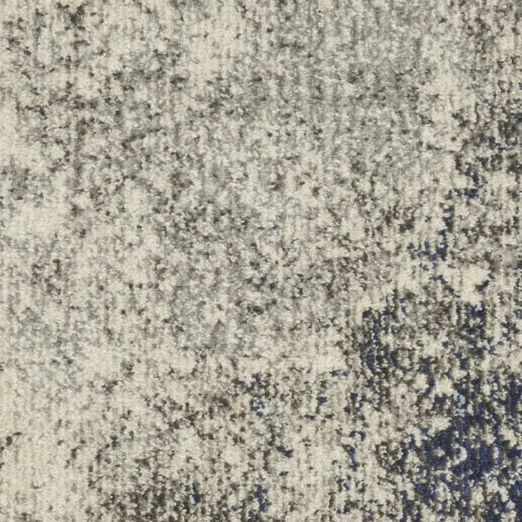 2' X 3' Gray And Ivory Abstract Area Rug
