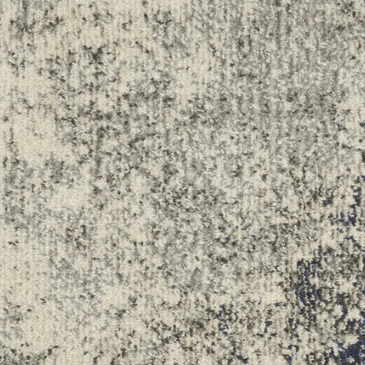 2' X 3' Gray And Ivory Abstract Area Rug