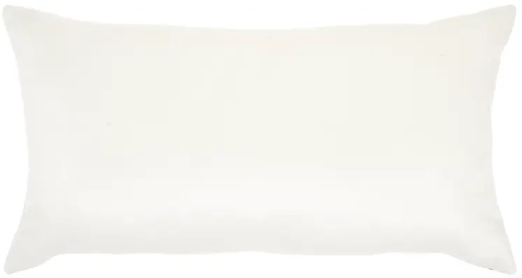 Blue Abstract Lumbar Pillow