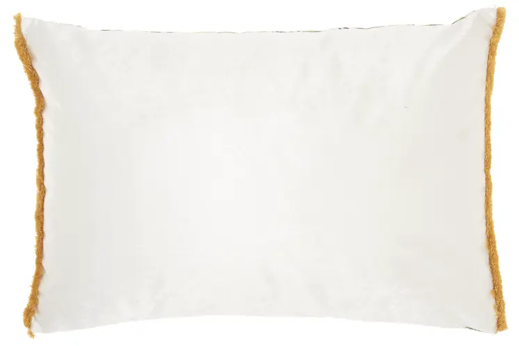 Multicolor Jungle Art Lumbar Pillow