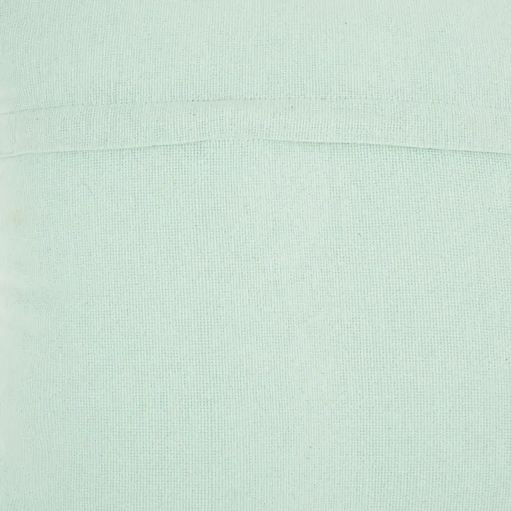 Boho Seafoam Green Textural Chevron Throw Pillow