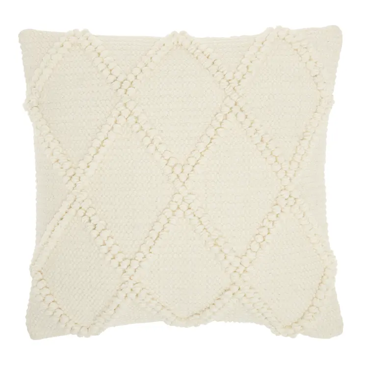 18" Ivory Cotton Blend