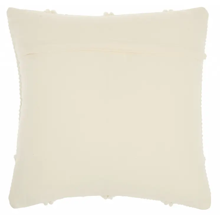 18" Ivory Cotton Blend