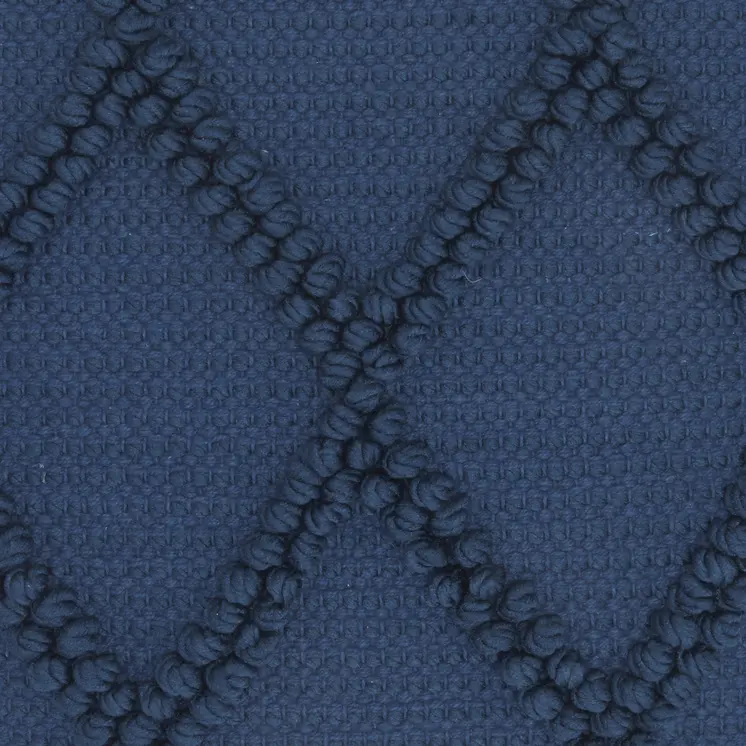 18" Navy Cotton Blend