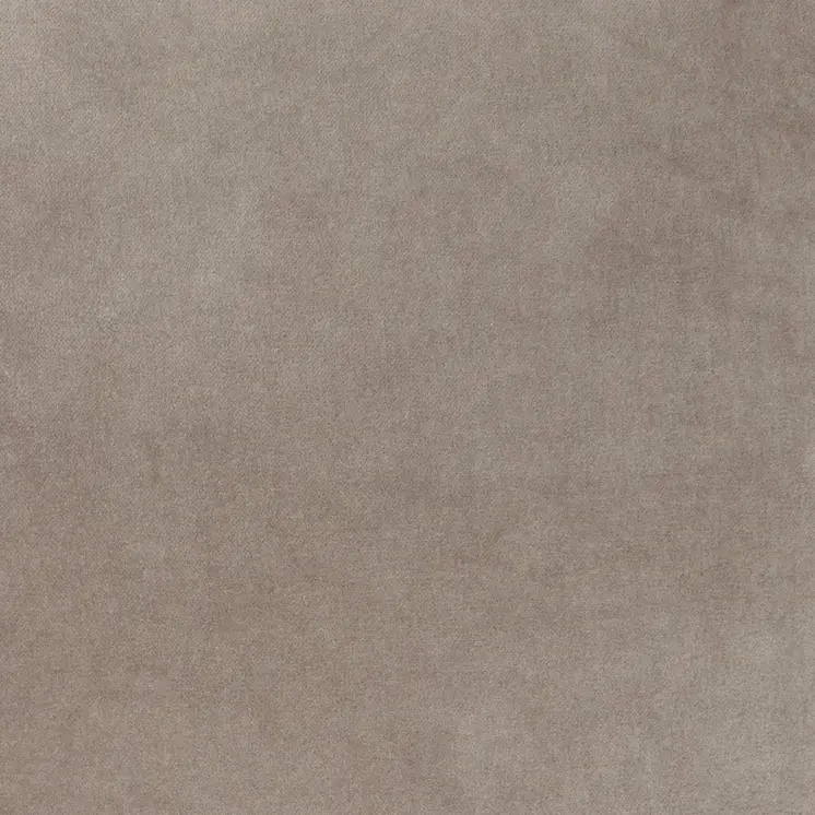 Taupe Soft Velvet Accent Throw Pillow