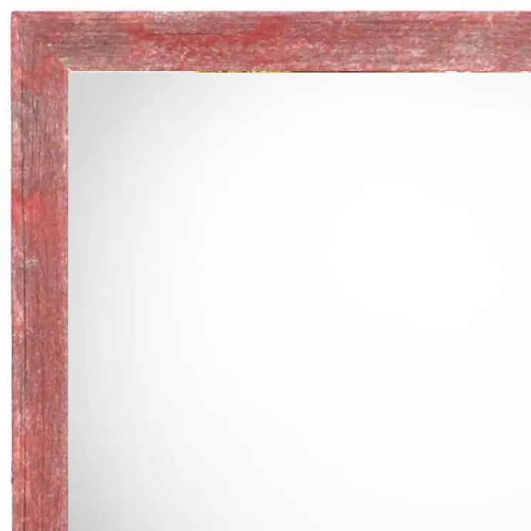 12" x 12" Red Solid Wood Tabletop Picture Frame