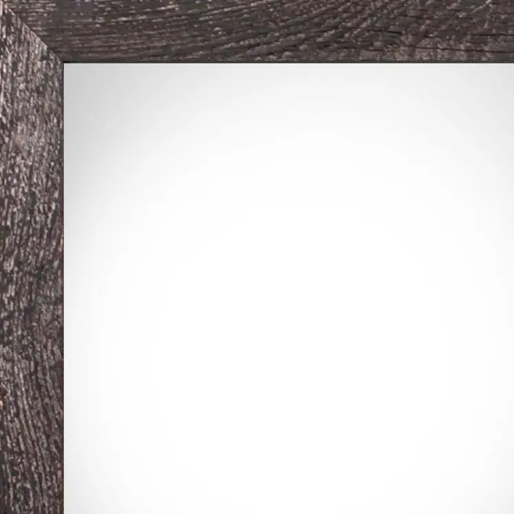 12" x 18" Black Solid Wood Hanging Picture Frame