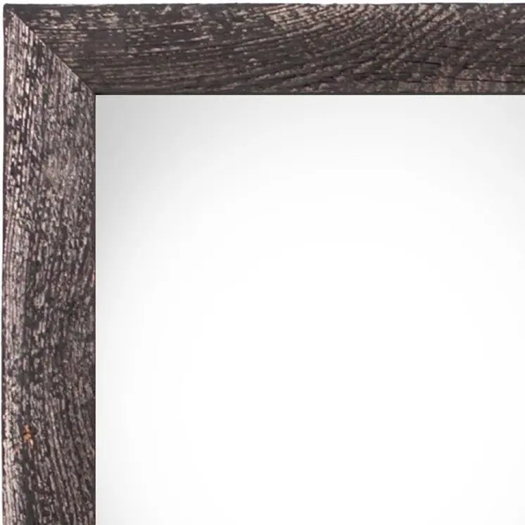 22" x 28" Black Solid Wood Hanging Picture Frame