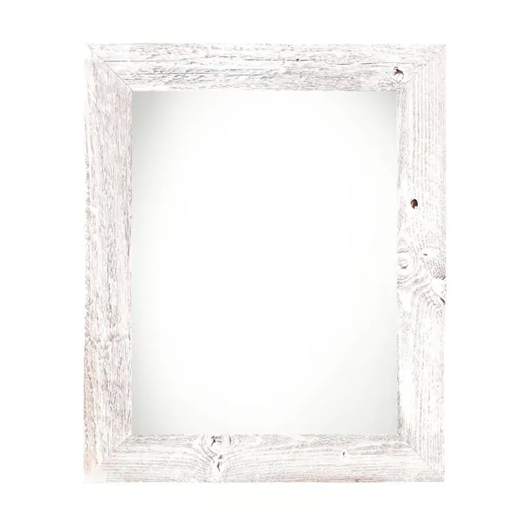 8" x 10" White Solid Wood Tabletop Picture Frame