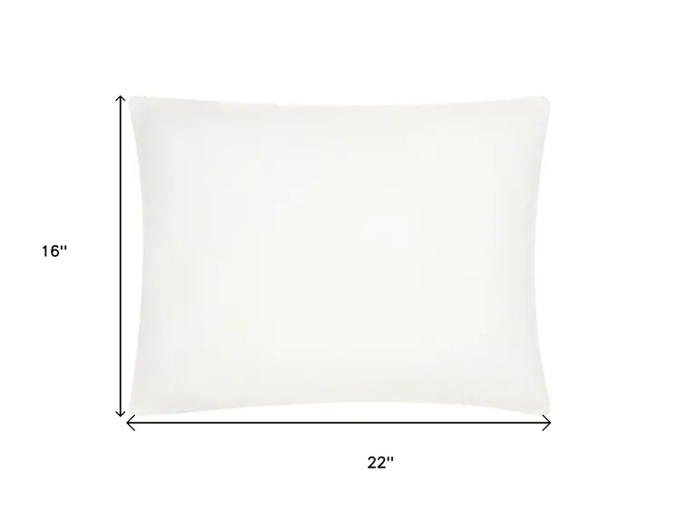 16" X 22" Choice White Lumbar Pillow Insert