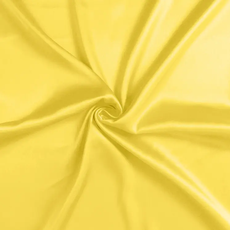 Lemon Dreamy Set Of 2 Silky Satin King Pillowcases