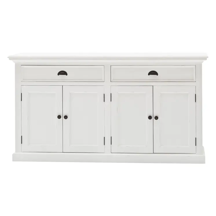 Modern Farmhouse White Buffet Server