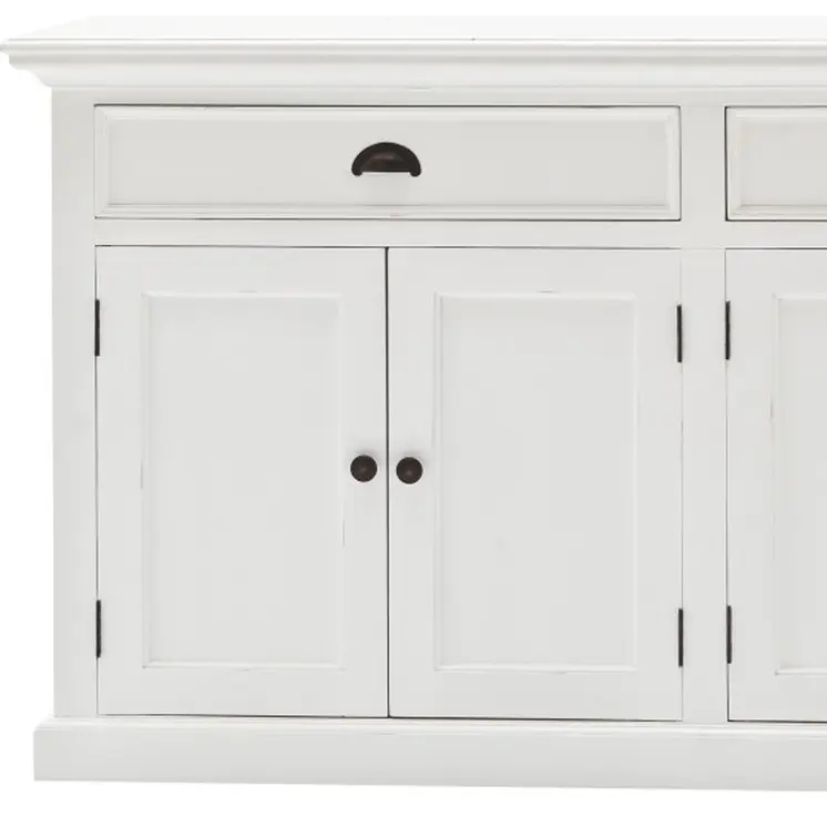 Modern Farmhouse White Buffet Server