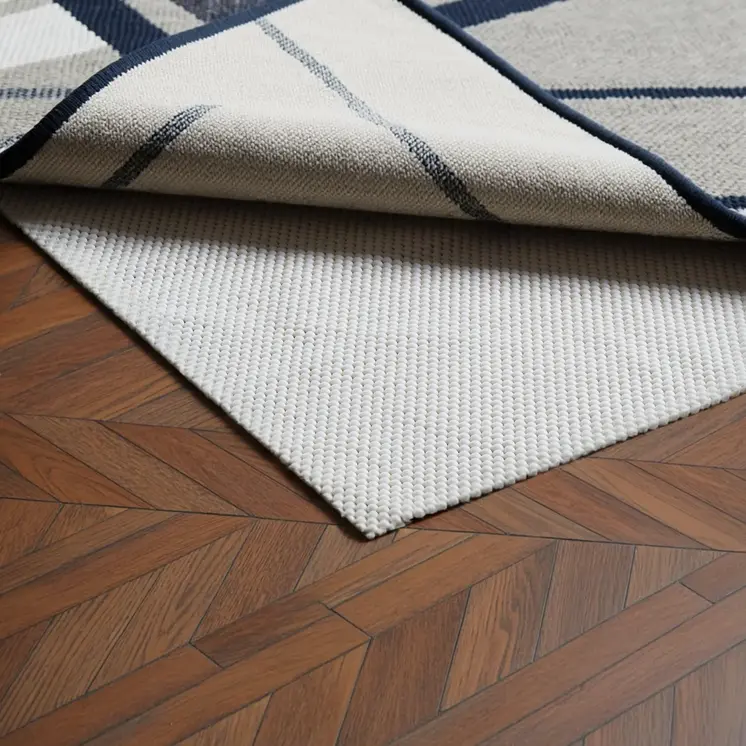 2' x 3' Beige Non Slip Rug Pad