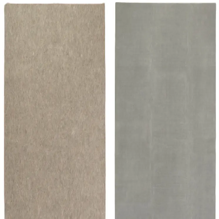 2" X 12" Grey Non Slip Runner Rug Pad