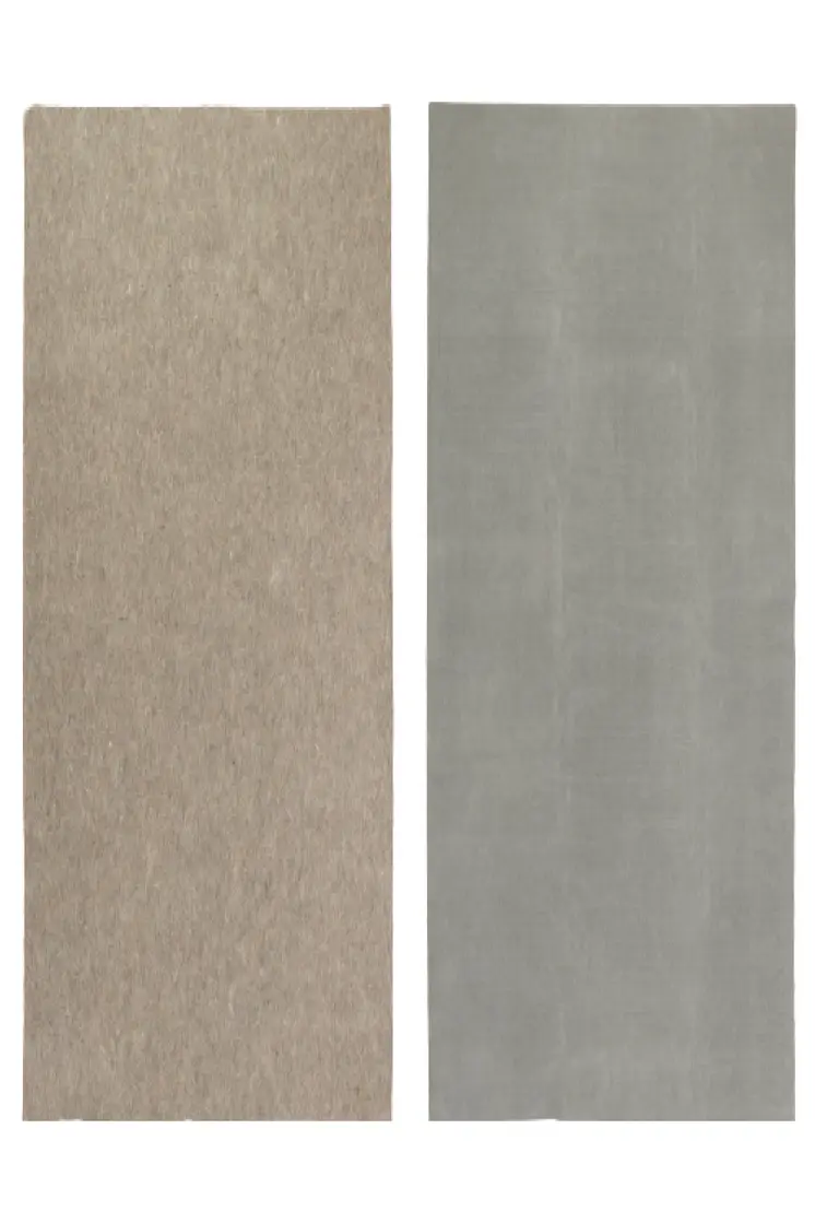 2" X 12" Grey Non Slip Runner Rug Pad